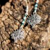 Boucles d'Oreilles Arbre de Vie