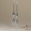 Boucles d'Oreilles Plumet'