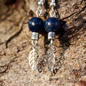 Boucles d'Oreilles Lapiz Lazuli