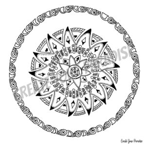 Mandala Toupie